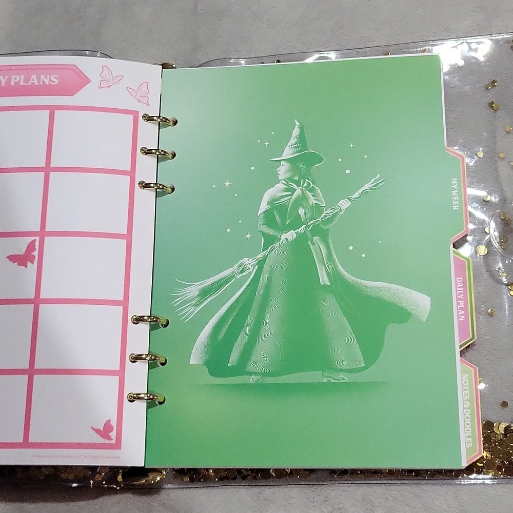 Wicked Planner with Gold Accents
